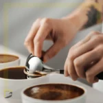 قاشق کاپینگ دسته مشکی