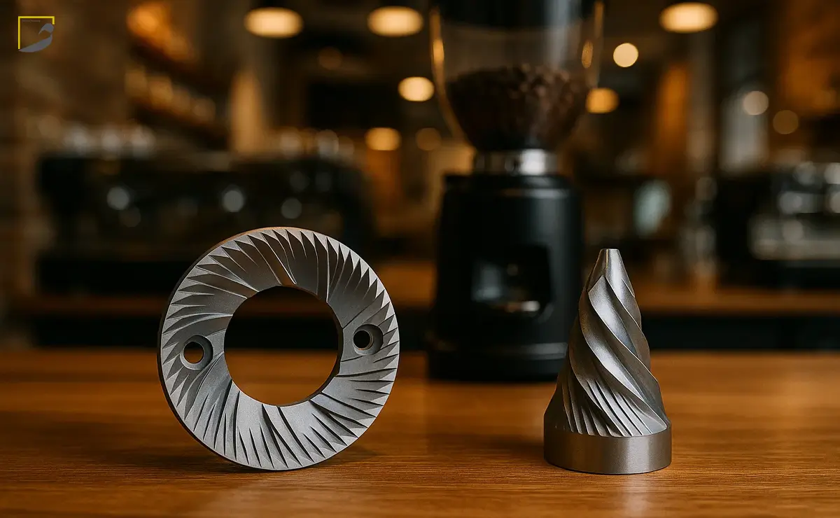 تیغه تخت آسیاب چیست؟(Flat Burr)
